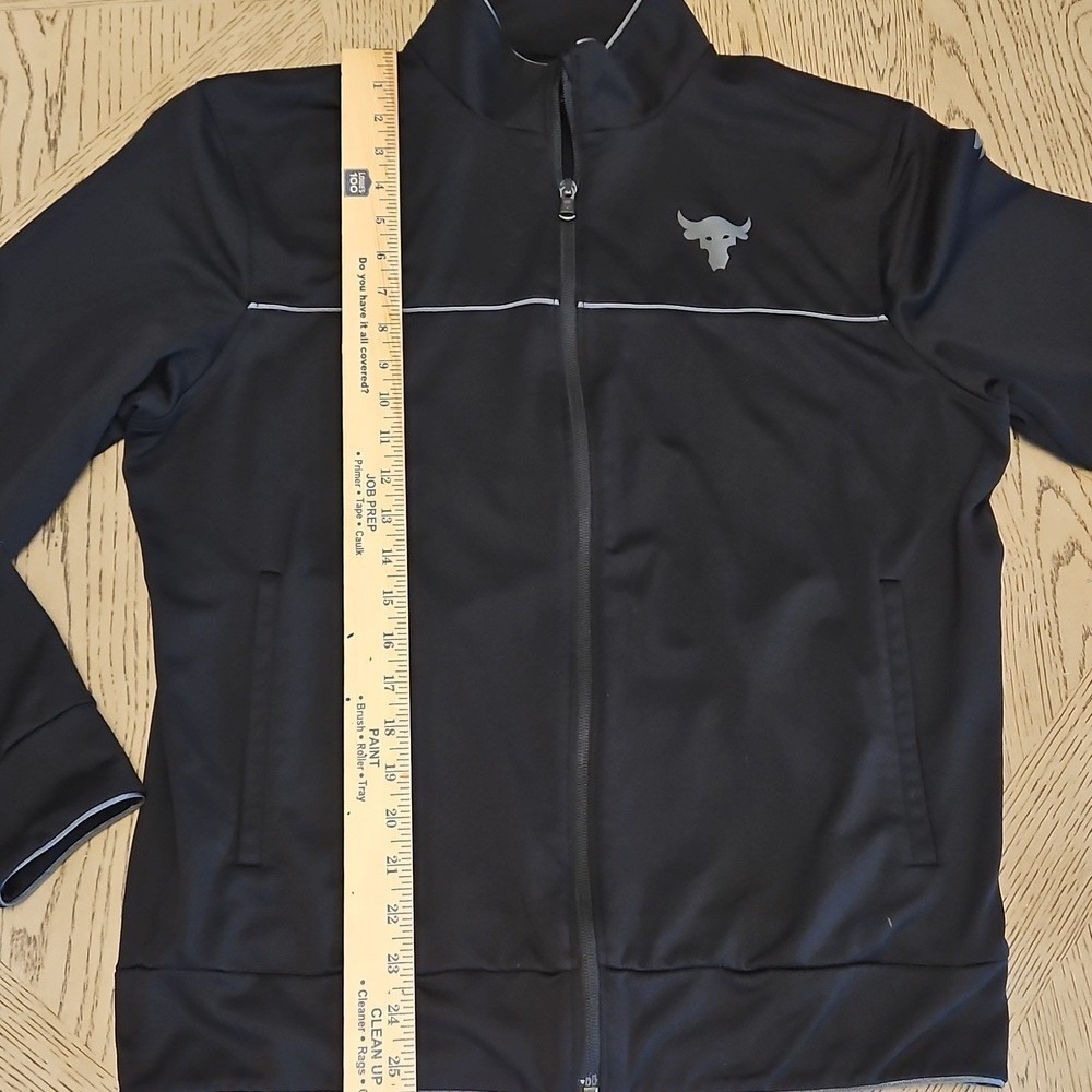 Under Armour Project Rock Track Jacket Full Zip Men's M Loose‎ Fit - Picture 5 of 5